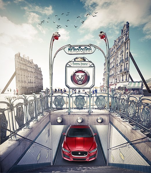 Édicule Guimard de la station Chardon-Lagache - Paris 16ème