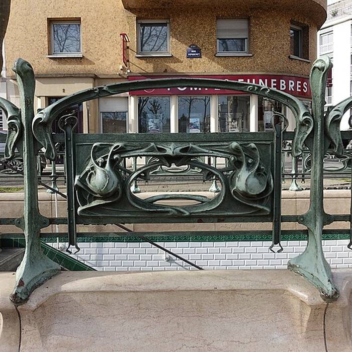Photo de Édicule Guimard de la station Église-dAuteuil - Paris 16ème