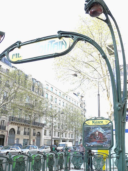 Photo de Édicule Guimard de la station Kléber - Paris 16ème