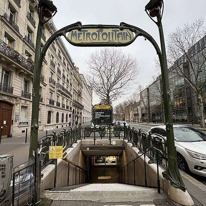 Photo de Édicule Guimard de la station Kléber - Paris 16ème