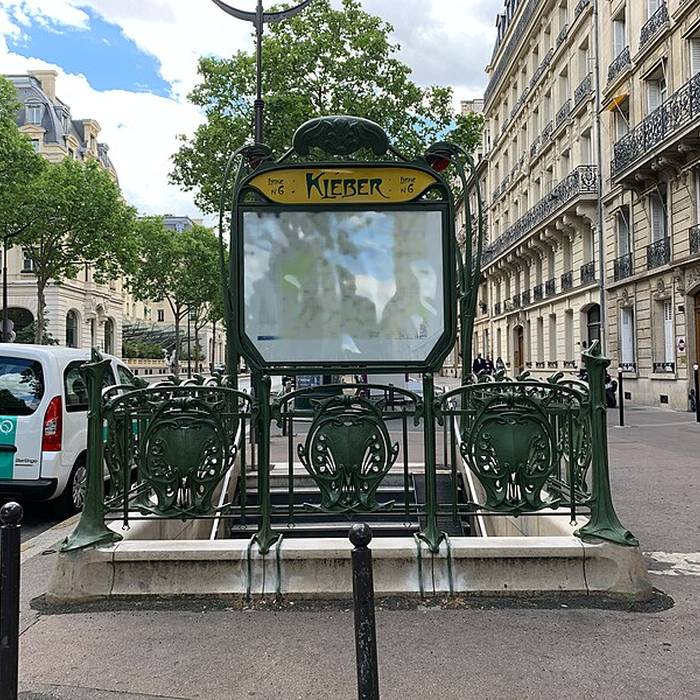 Photo de Édicule Guimard de la station Kléber - Paris 16ème