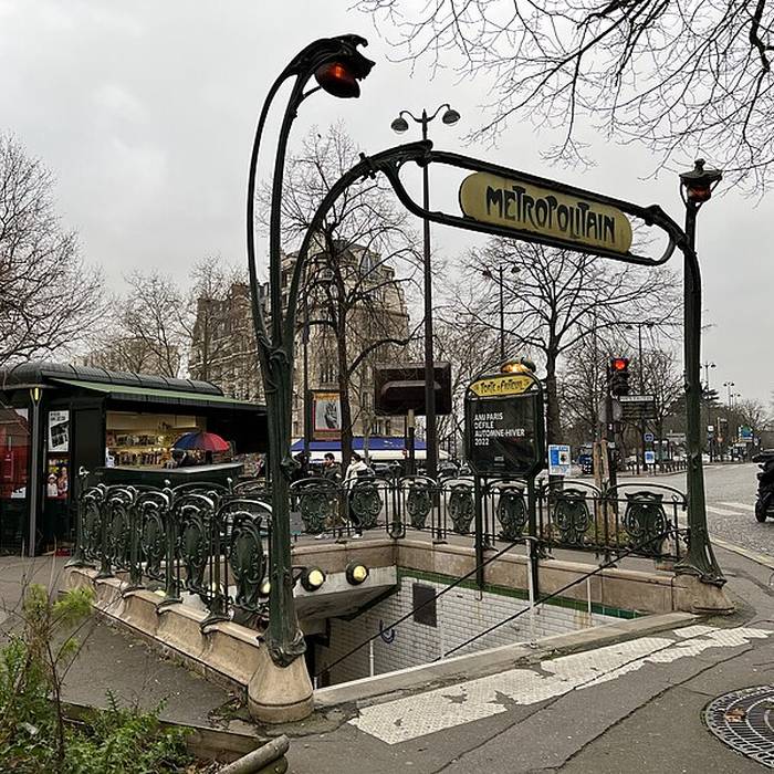 Photo de Édicule Guimard de la station Porte dAuteuil - Paris 16ème