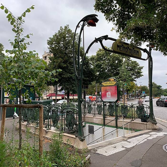 Photo de Édicule Guimard de la station Porte dAuteuil - Paris 16ème