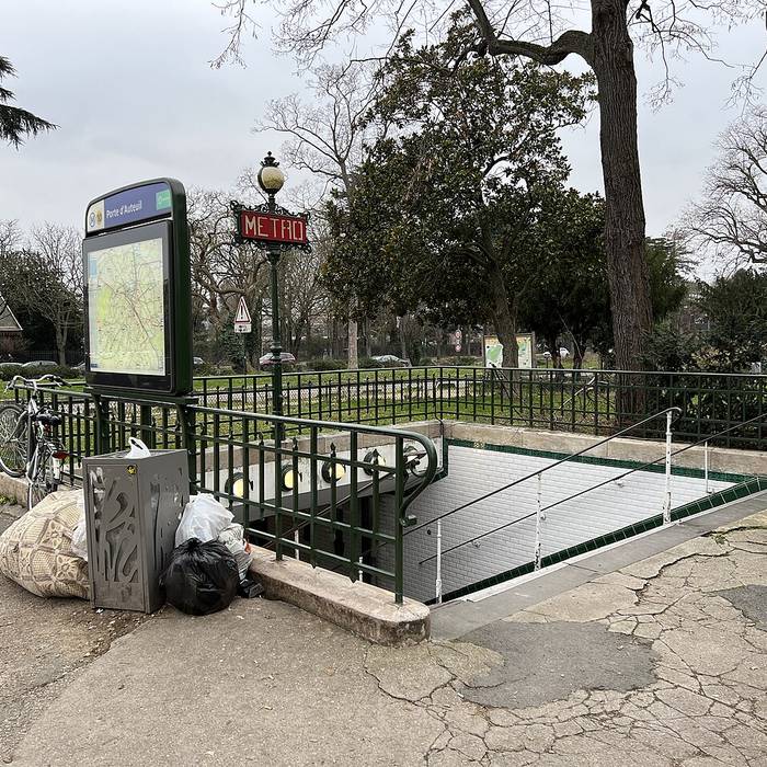 Photo de Édicule Guimard de la station Porte dAuteuil - Paris 16ème