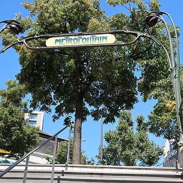 Édicule Guimard de la station Porte dAuteuil - Paris 16ème