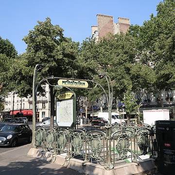 Édicule Guimard de la station Porte dAuteuil - Paris 16ème