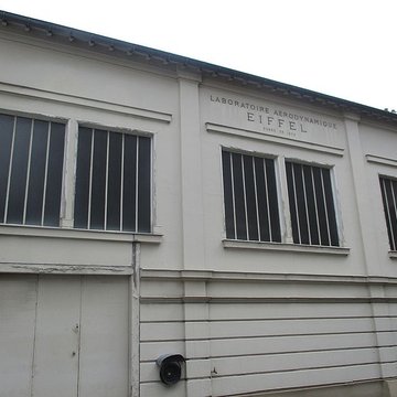 Laboratoire daérodynamisme de Gustave Eiffel - Paris 16ème