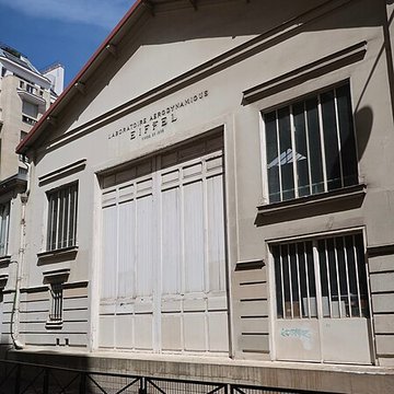 Laboratoire daérodynamisme de Gustave Eiffel - Paris 16ème