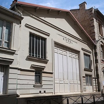 Laboratoire daérodynamisme de Gustave Eiffel - Paris 16ème