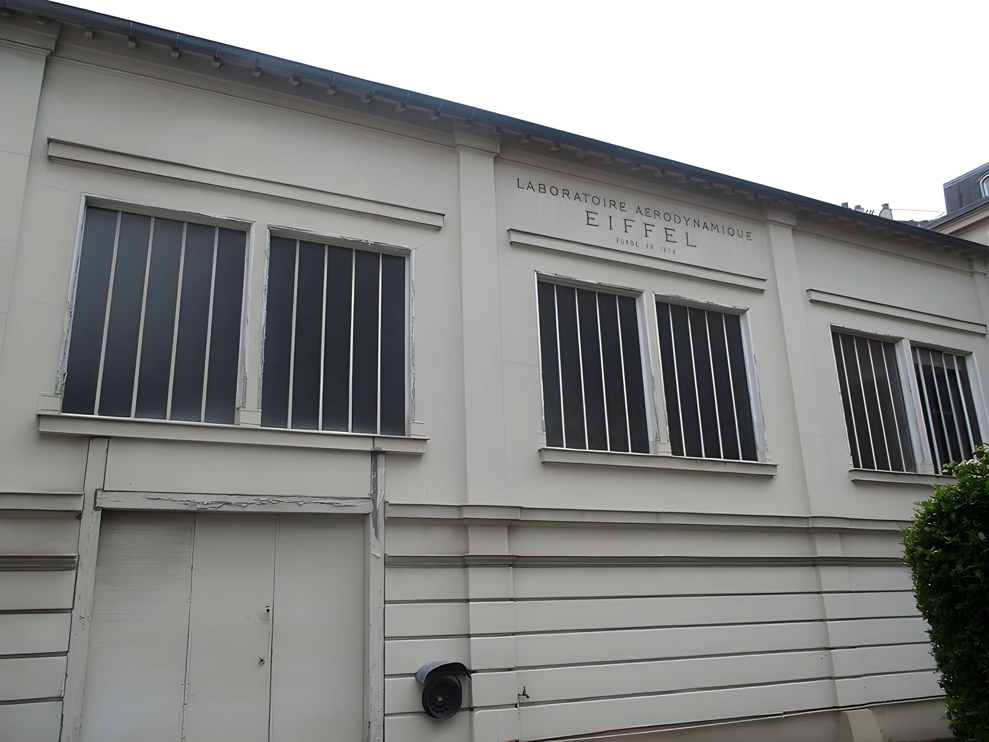 Laboratoire d'aérodynamisme de Gustave Eiffel - Paris 16ème