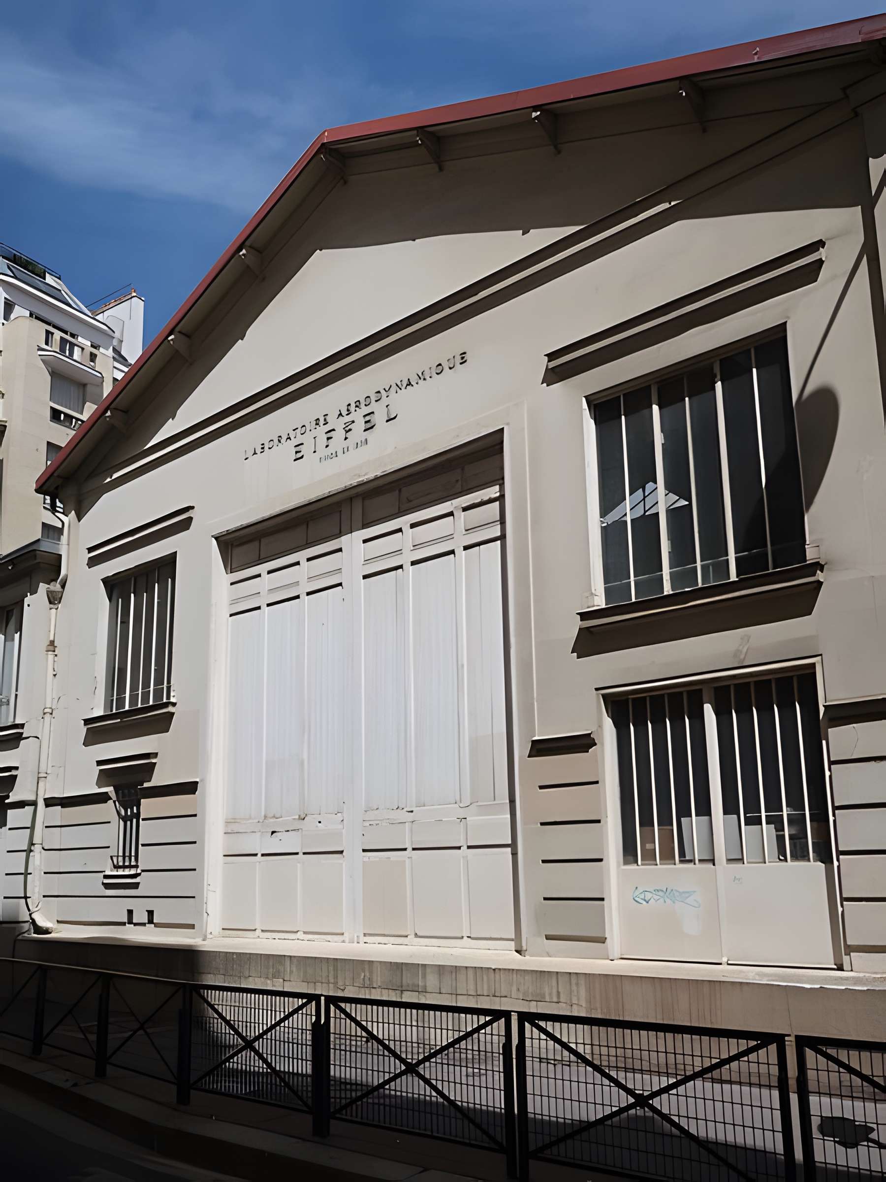 Laboratoire d'aérodynamisme de Gustave Eiffel - Paris 16ème