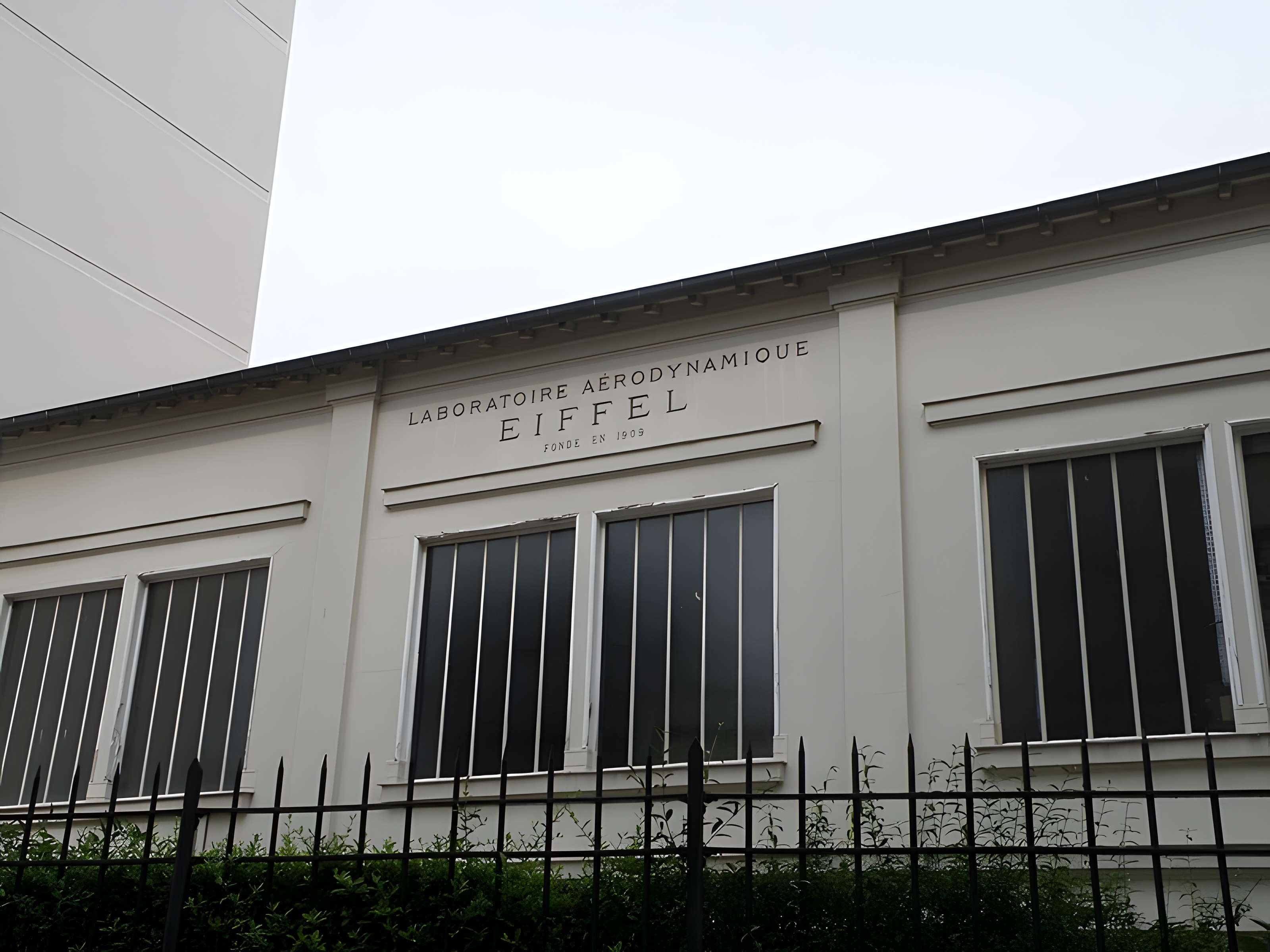 Laboratoire d'aérodynamisme de Gustave Eiffel - Paris 16ème