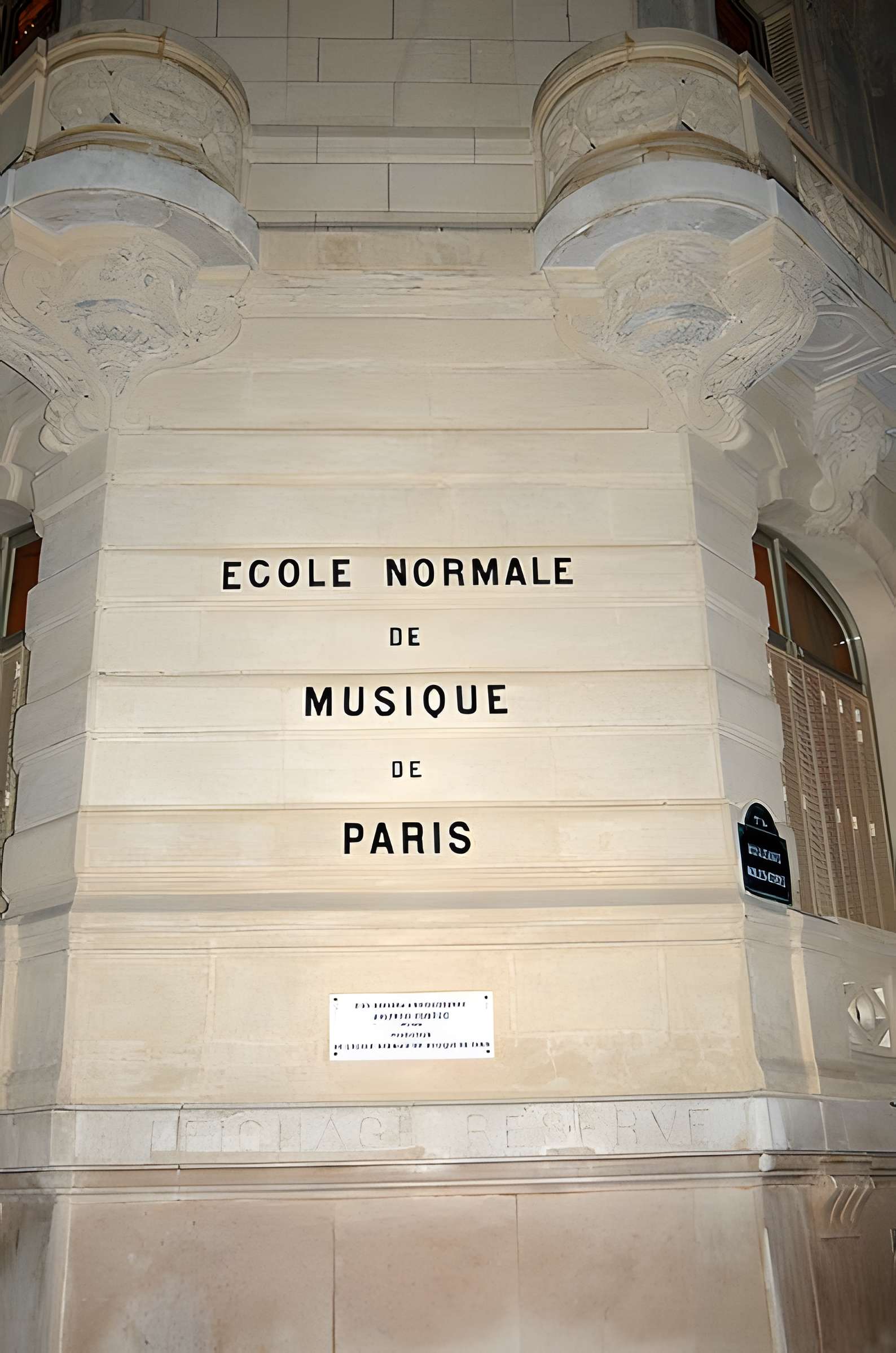 École Normale de Musique de Paris-Alfred-Cortot - Paris 17ème 