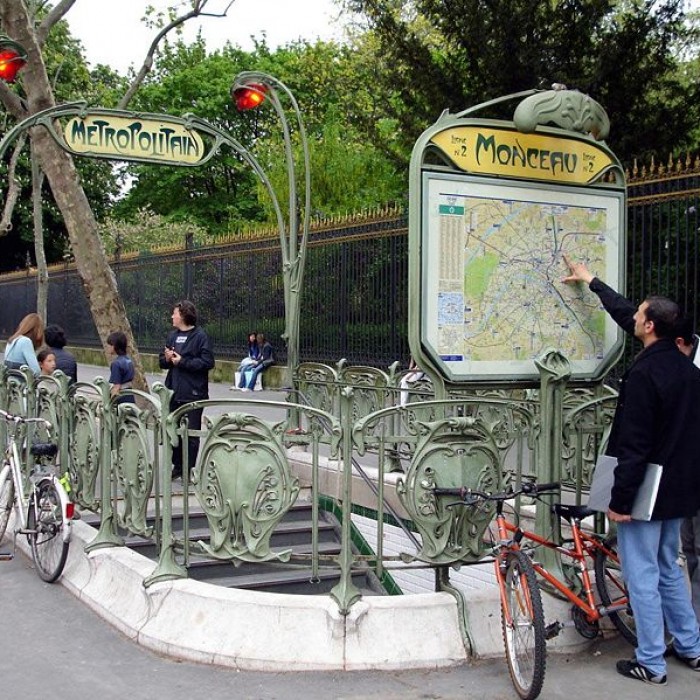 Photo de Édicule Guimard de la station Monceau - Paris 17ème