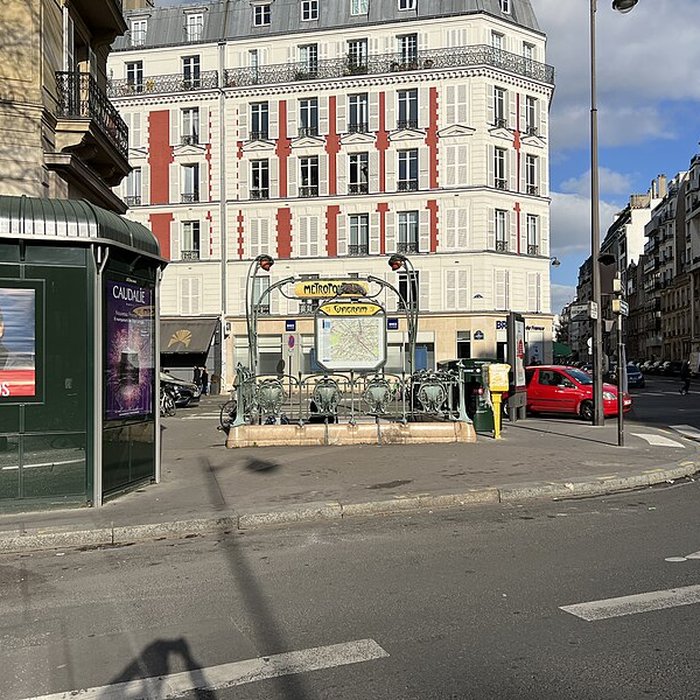 Photo de Édicule Guimard de la station Monceau - Paris 17ème