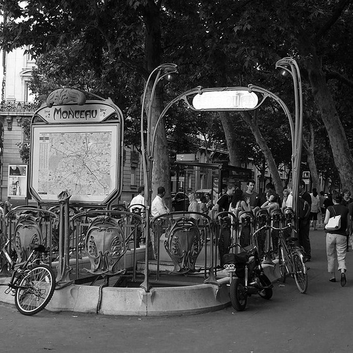Photo de Édicule Guimard de la station Monceau - Paris 17ème
