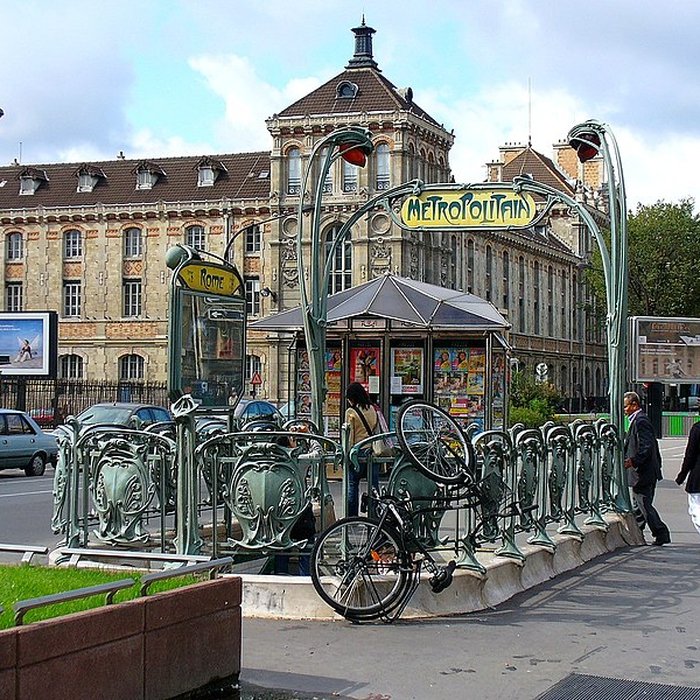 Photo de Édicule Guimard de la station Monceau - Paris 17ème