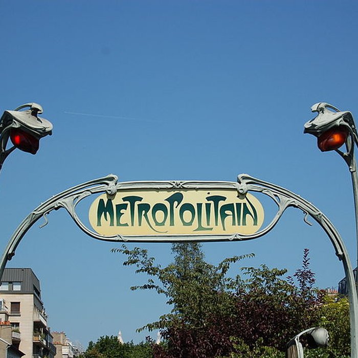 Photo de Édicule Guimard de la station Monceau - Paris 17ème