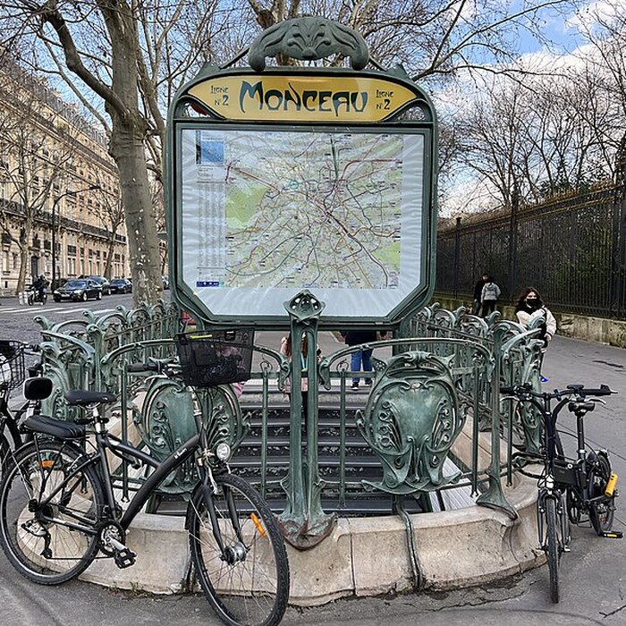 Photo de Édicule Guimard de la station Monceau - Paris 17ème