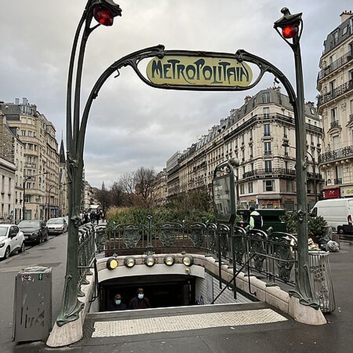 Photo de Édicule Guimard de la station Monceau - Paris 17ème