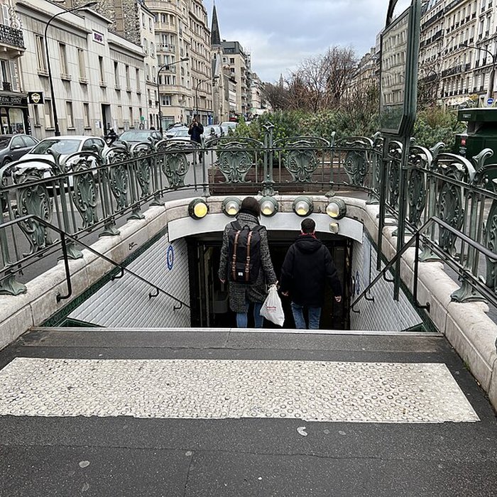 Photo de Édicule Guimard de la station Monceau - Paris 17ème