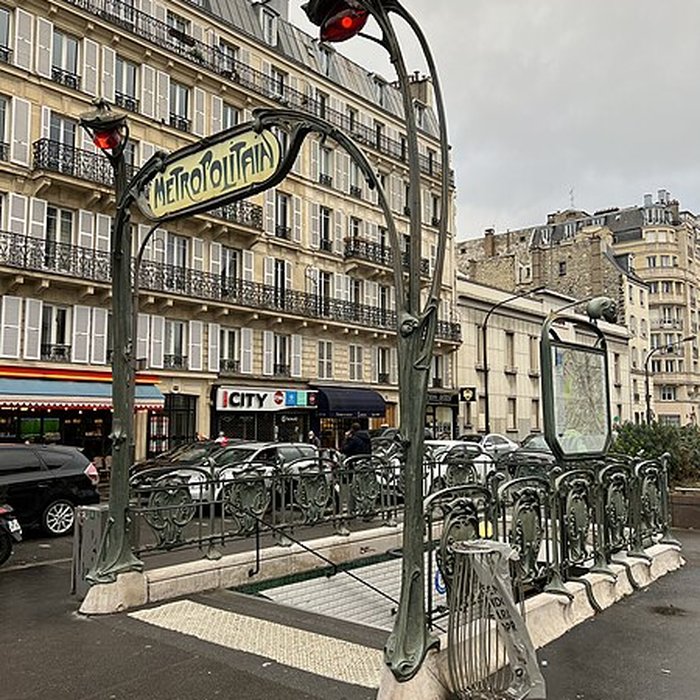 Photo de Édicule Guimard de la station Monceau - Paris 17ème