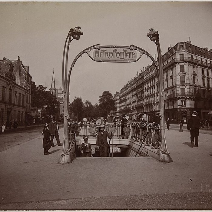 Photo de Édicule Guimard de la station Monceau - Paris 17ème