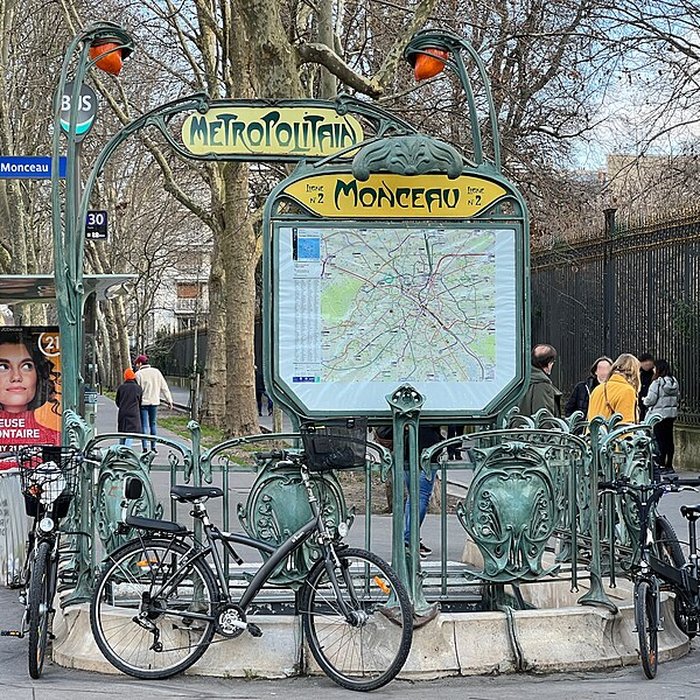Photo de Édicule Guimard de la station Monceau - Paris 17ème