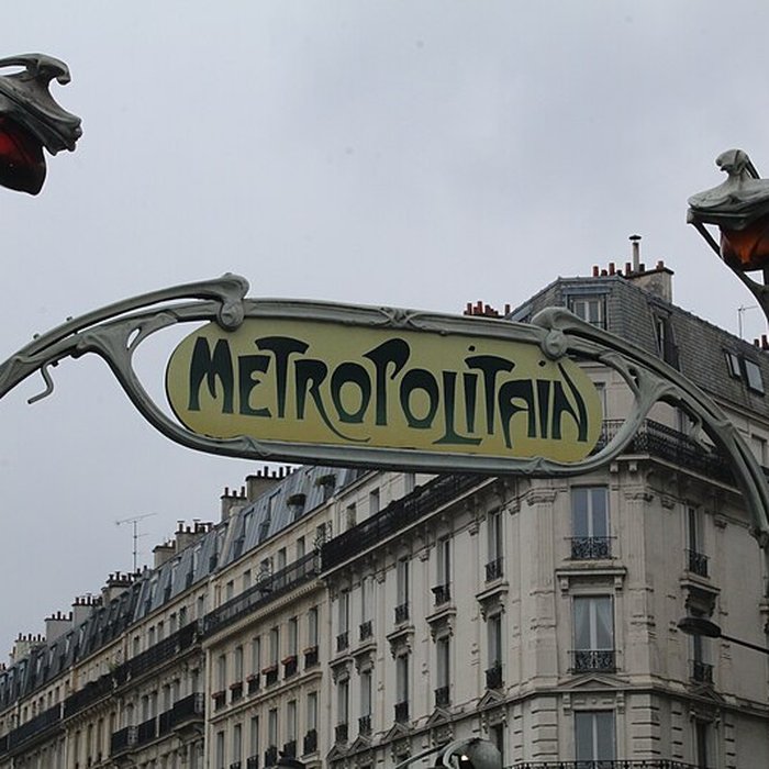 Photo de Édicule Guimard de la station Monceau - Paris 17ème