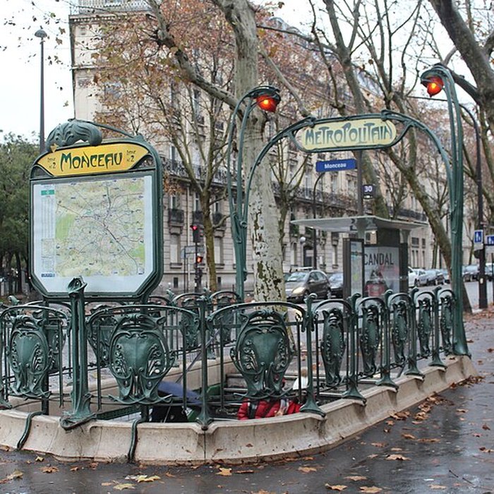 Photo de Édicule Guimard de la station Monceau - Paris 17ème