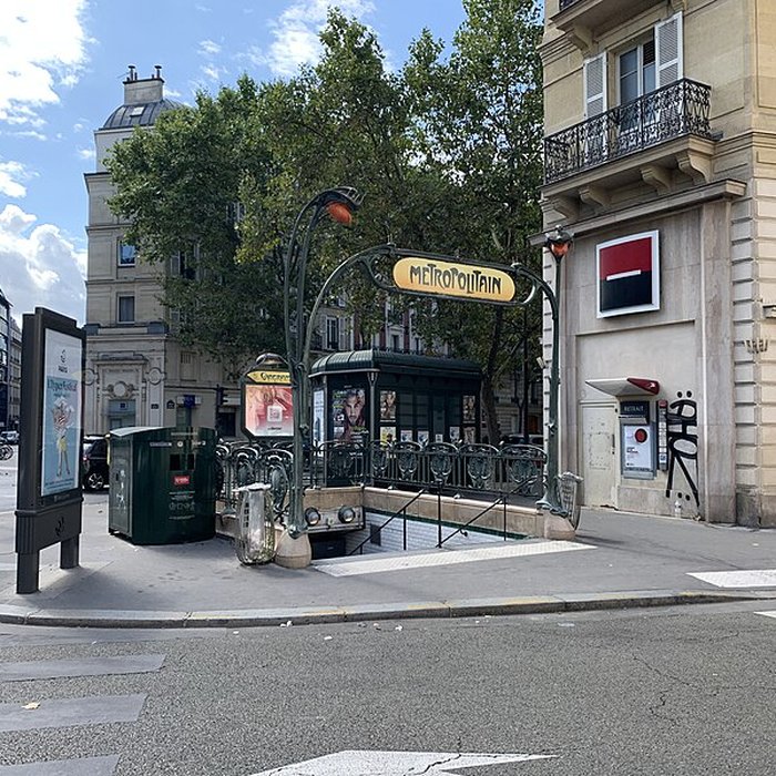 Photo de Édicule Guimard de la station Monceau - Paris 17ème
