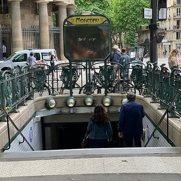 Photo de Édicule Guimard de la station Monceau - Paris 17ème