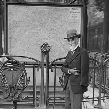 Édicule Guimard de la station Monceau - Paris 17ème
