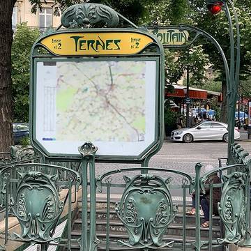 Édicule Guimard de la station Ternes - Paris 17ème