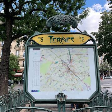 Édicule Guimard de la station Ternes - Paris 17ème