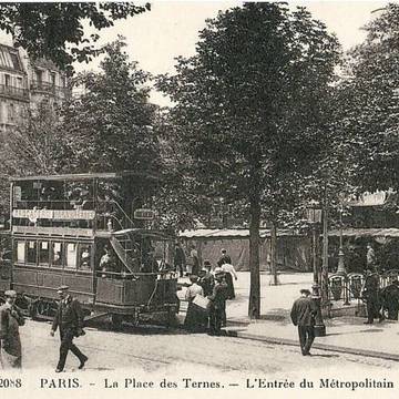 Édicule Guimard de la station Ternes - Paris 17ème