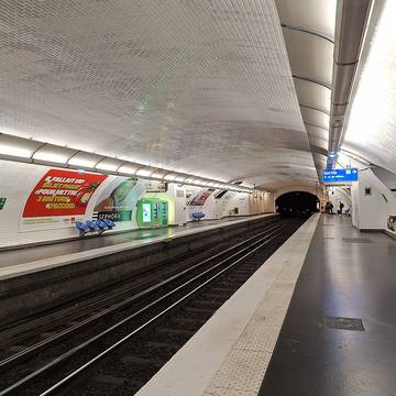 Édicule Guimard de la station Wagram - Paris 17ème