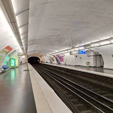 Édicule Guimard de la station Wagram - Paris 17ème