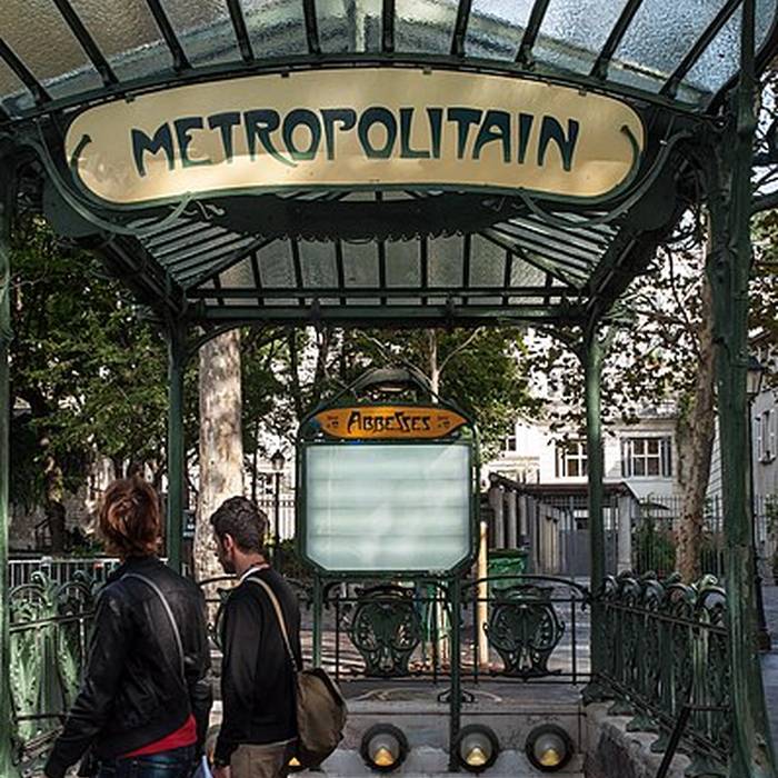 Photo de Édicule Guimard de la station Abbesses - Paris 18ème