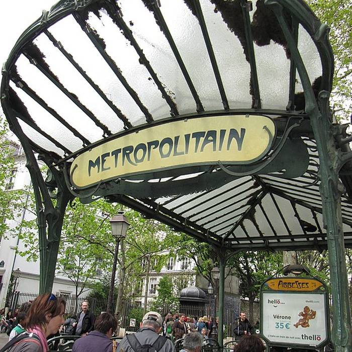 Photo de Édicule Guimard de la station Abbesses - Paris 18ème
