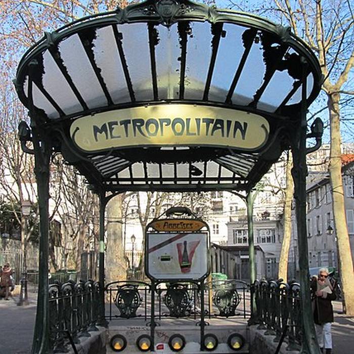 Photo de Édicule Guimard de la station Abbesses - Paris 18ème