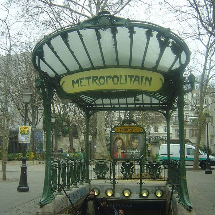 Photo de Édicule Guimard de la station Abbesses - Paris 18ème
