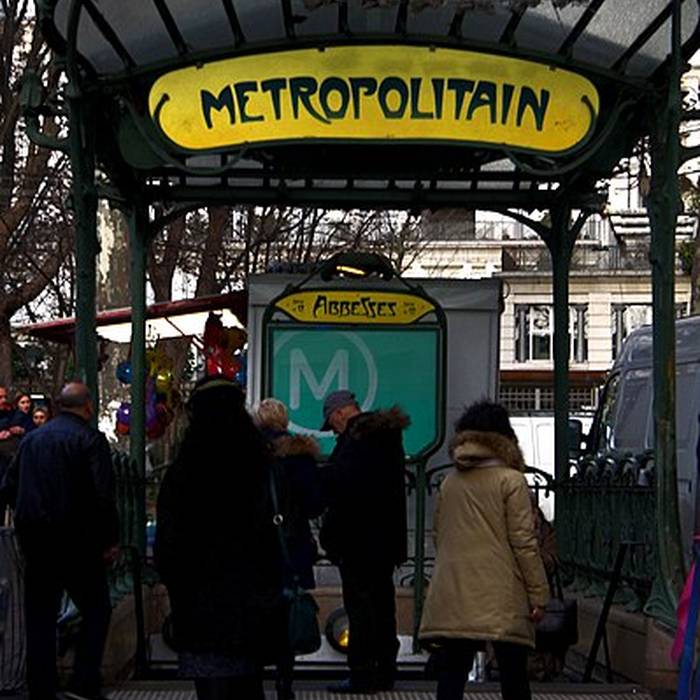 Photo de Édicule Guimard de la station Abbesses - Paris 18ème