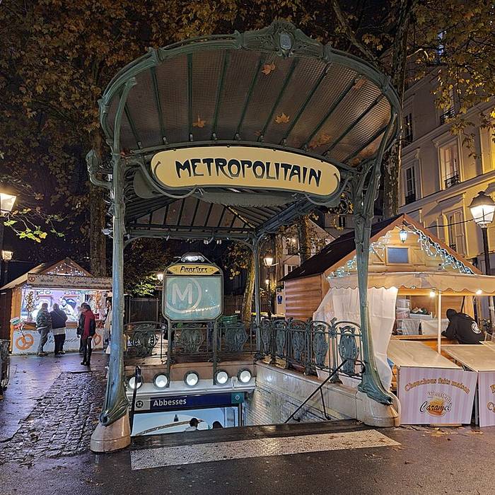 Photo de Édicule Guimard de la station Abbesses - Paris 18ème