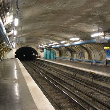 Édicule Guimard de la station Abbesses - Paris 18ème