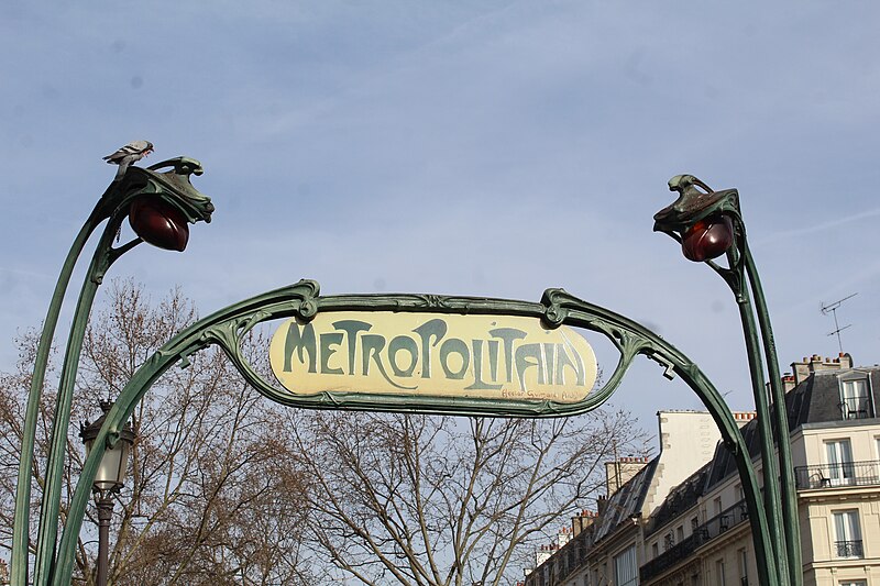 Édicule Guimard de la station Anvers - Paris 18ème