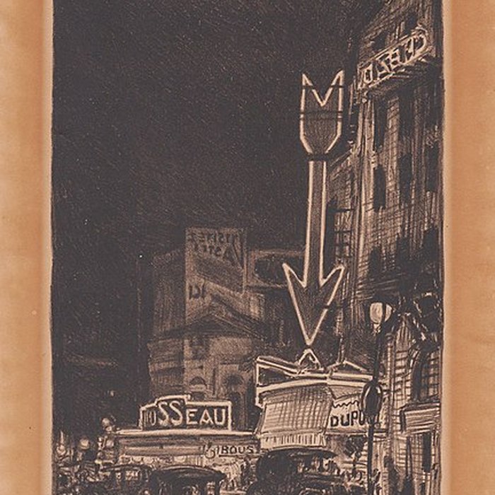 Photo de Édicule Guimard de la station Barbès-Rochechouart - Paris 18ème