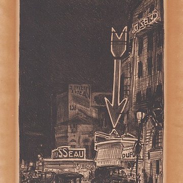 Édicule Guimard de la station Barbès-Rochechouart - Paris 18ème