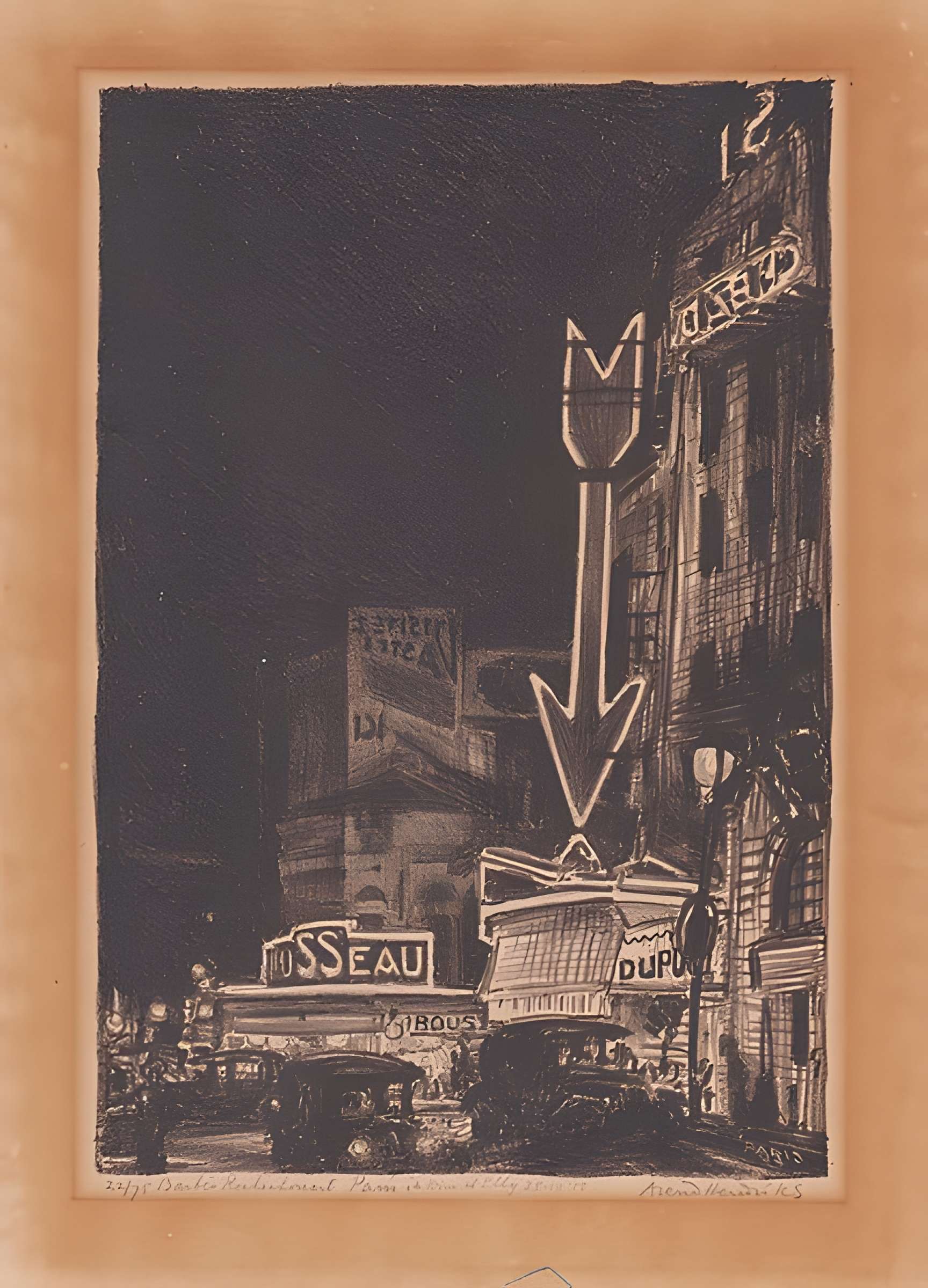 Édicule Guimard de la station Barbès-Rochechouart - Paris 18ème