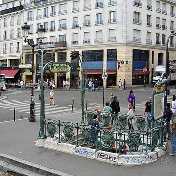 Édicule Guimard de la station Pigalle - Paris 18ème
